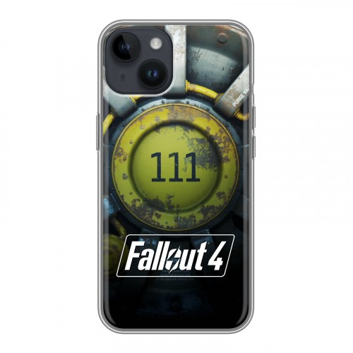 Дизайнерский пластиковый чехол для Iphone 14 Fallout