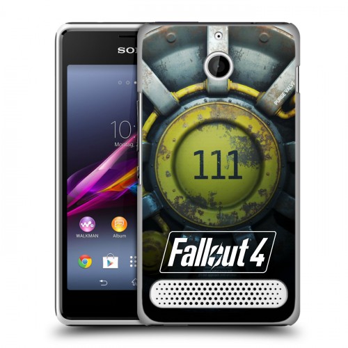 Дизайнерский силиконовый чехол для Sony Xperia E1 Fallout