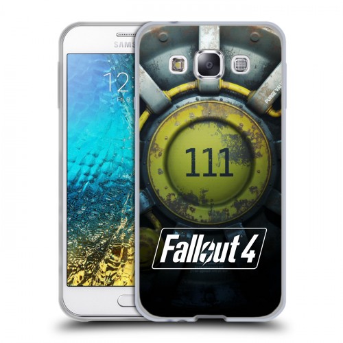 Дизайнерский пластиковый чехол для Samsung Galaxy E5 Fallout