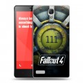 Дизайнерский пластиковый чехол для Xiaomi RedMi Note Fallout