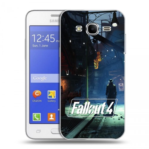 Дизайнерский силиконовый чехол для Samsung Galaxy J7 Fallout