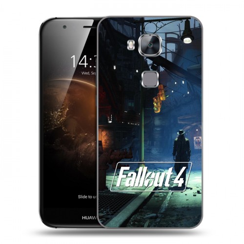 Дизайнерский пластиковый чехол для Huawei G8 Fallout