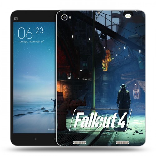Дизайнерский силиконовый чехол для Xiaomi Mi Pad 2 Fallout