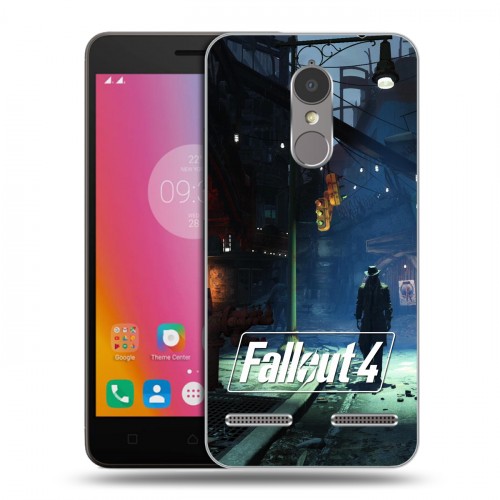 Дизайнерский пластиковый чехол для Lenovo K6 Fallout