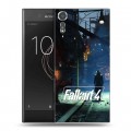 Дизайнерский пластиковый чехол для Sony Xperia XZs Fallout