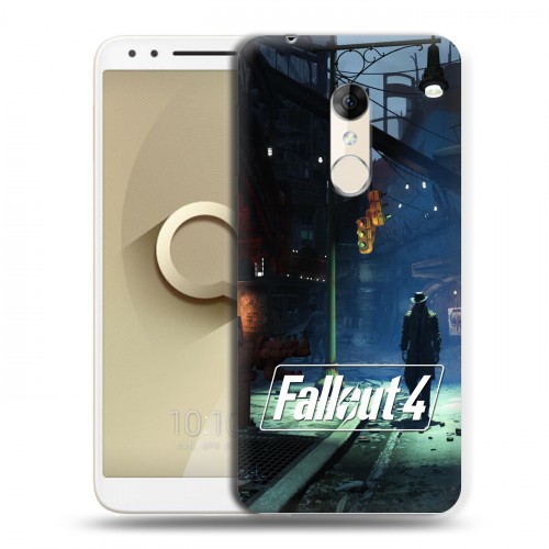 Дизайнерский пластиковый чехол для Alcatel 3 Fallout