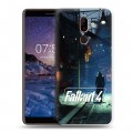 Дизайнерский пластиковый чехол для Nokia 7 Plus Fallout