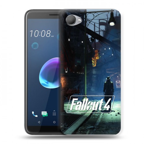 Дизайнерский пластиковый чехол для HTC Desire 12 Fallout