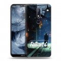 Дизайнерский пластиковый чехол для Nokia 6.1 Plus Fallout