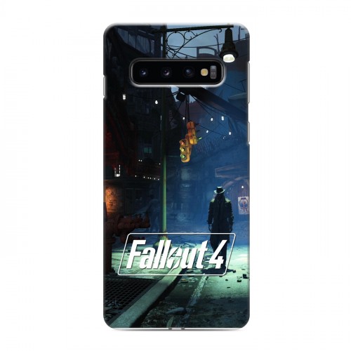 Дизайнерский силиконовый чехол для Samsung Galaxy S10 Fallout