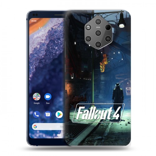 Дизайнерский силиконовый чехол для Nokia 9 PureView Fallout