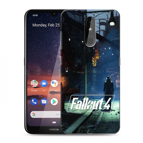 Дизайнерский силиконовый чехол для Nokia 3.2 Fallout