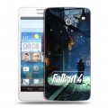 Дизайнерский пластиковый чехол для Huawei Ascend D2 Fallout