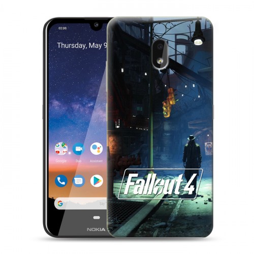 Дизайнерский силиконовый чехол для Nokia 2.2 Fallout