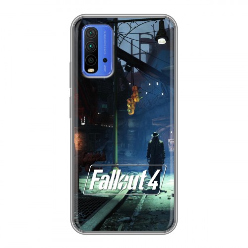 Дизайнерский силиконовый чехол для Xiaomi RedMi 9T Fallout