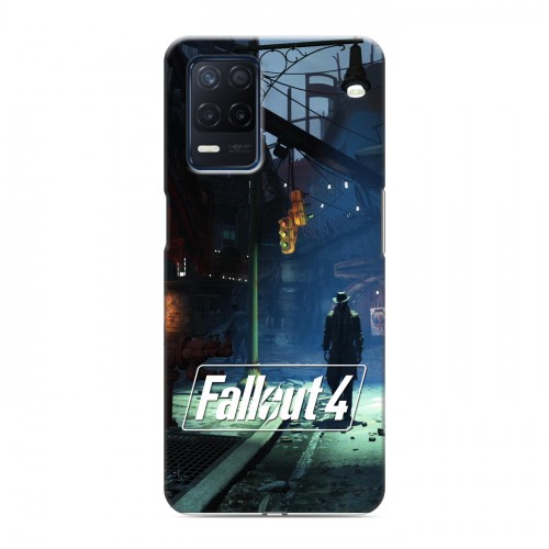 Дизайнерский силиконовый с усиленными углами чехол для Realme Narzo 30 5G Fallout