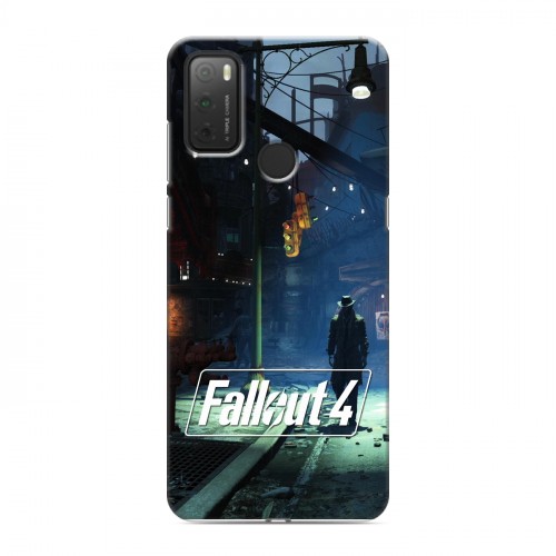 Дизайнерский силиконовый чехол для Alcatel 3L (2021) Fallout