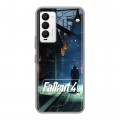 Дизайнерский силиконовый чехол для Tecno Camon 18 Fallout