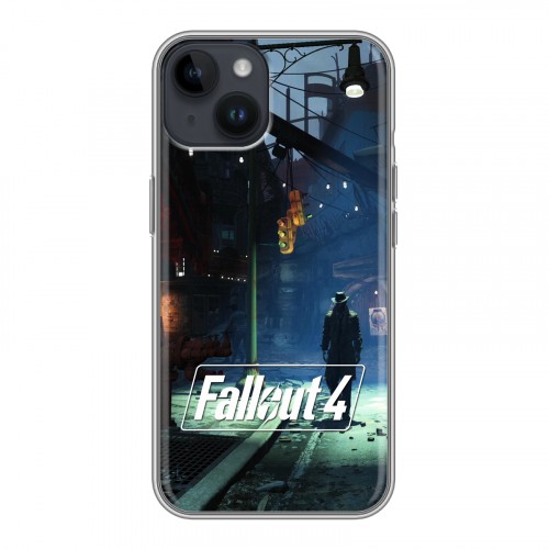 Дизайнерский пластиковый чехол для Iphone 14 Fallout