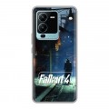 Дизайнерский пластиковый чехол для Vivo V25 Pro Fallout