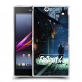 Дизайнерский пластиковый чехол для Sony Xperia Z Ultra  Fallout