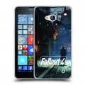 Дизайнерский пластиковый чехол для Microsoft Lumia 640 Fallout