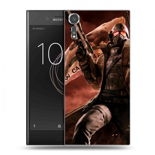 Дизайнерский пластиковый чехол для Sony Xperia XZs Fallout