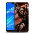 Дизайнерский пластиковый чехол для Huawei Y6 (2019) Fallout