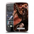 Дизайнерский пластиковый чехол для HTC Desire 500 Fallout