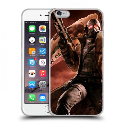 Дизайнерский силиконовый чехол для Iphone 6 Plus/6s Plus Fallout