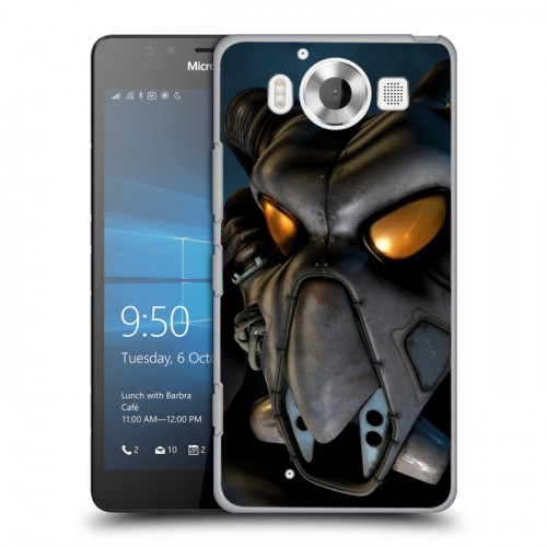 Дизайнерский пластиковый чехол для Microsoft Lumia 950 Fallout