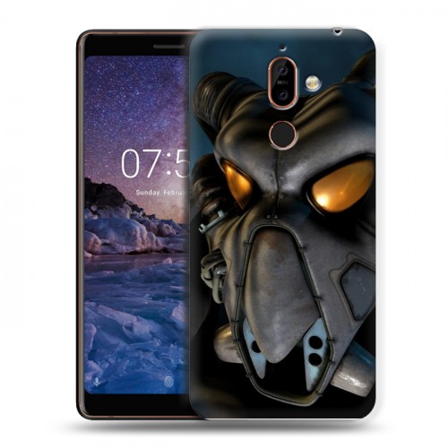 Дизайнерский пластиковый чехол для Nokia 7 Plus Fallout