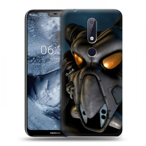 Дизайнерский пластиковый чехол для Nokia 6.1 Plus Fallout