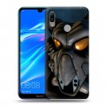 Дизайнерский пластиковый чехол для Huawei Y6 (2019) Fallout