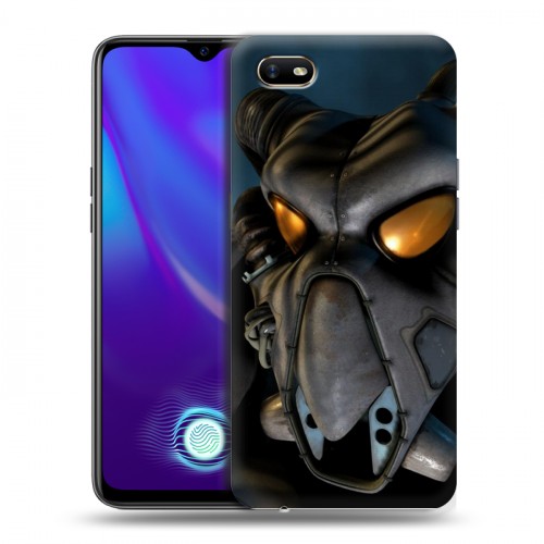 Дизайнерский силиконовый с усиленными углами чехол для OPPO A1k Fallout