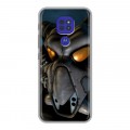 Дизайнерский силиконовый чехол для Motorola Moto G9 Play Fallout