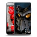 Дизайнерский пластиковый чехол для LG Optimus G Fallout