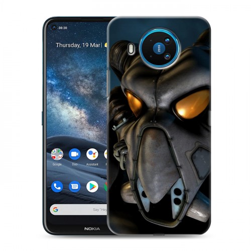 Дизайнерский силиконовый чехол для Nokia 8.3 Fallout