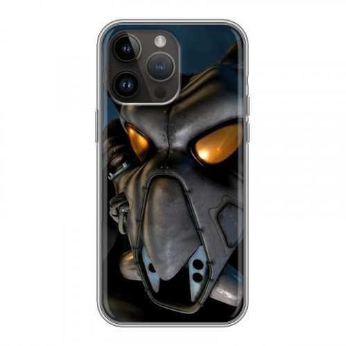 Дизайнерский силиконовый чехол для Iphone 14 Pro Max Fallout