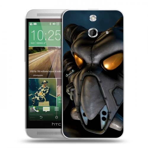 Дизайнерский пластиковый чехол для HTC One E8 Fallout