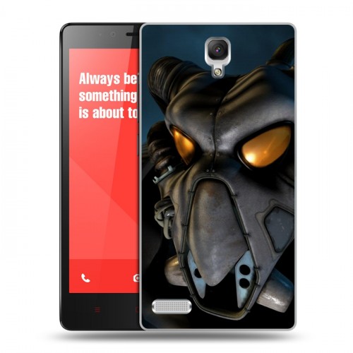 Дизайнерский пластиковый чехол для Xiaomi RedMi Note Fallout