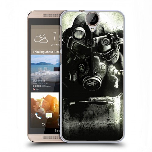 Дизайнерский пластиковый чехол для HTC One E9+ Fallout