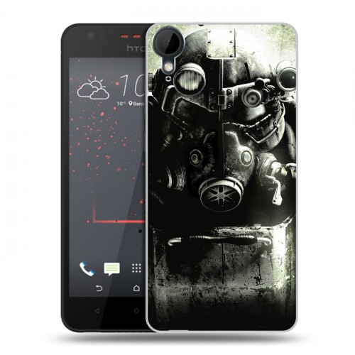 Дизайнерский пластиковый чехол для HTC Desire 825 Fallout