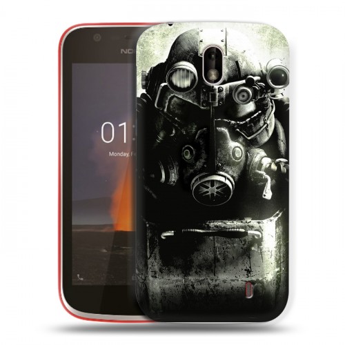 Дизайнерский пластиковый чехол для Nokia 1 Fallout