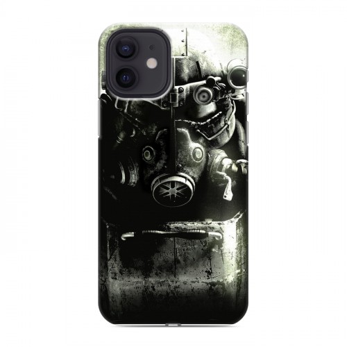 Дизайнерский силиконовый чехол для Iphone 12 Fallout