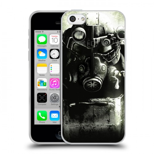 Дизайнерский пластиковый чехол для Iphone 5c Fallout