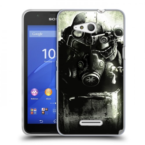 Дизайнерский пластиковый чехол для Sony Xperia E4g Fallout