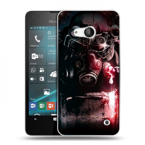 Дизайнерский пластиковый чехол для Microsoft Lumia 550 Fallout