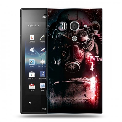 Дизайнерский пластиковый чехол для Sony Xperia acro S Fallout