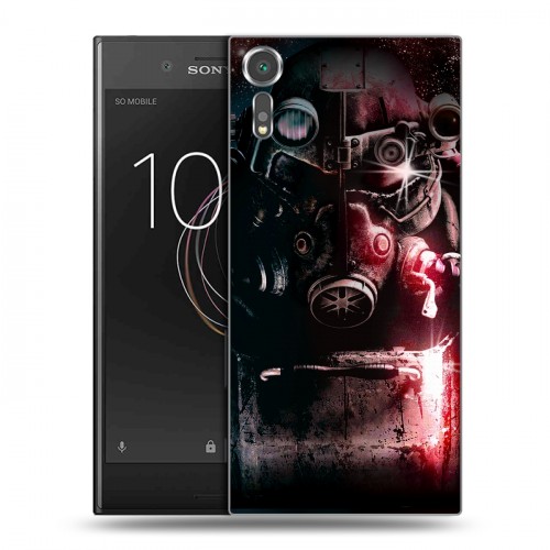 Дизайнерский пластиковый чехол для Sony Xperia XZs Fallout